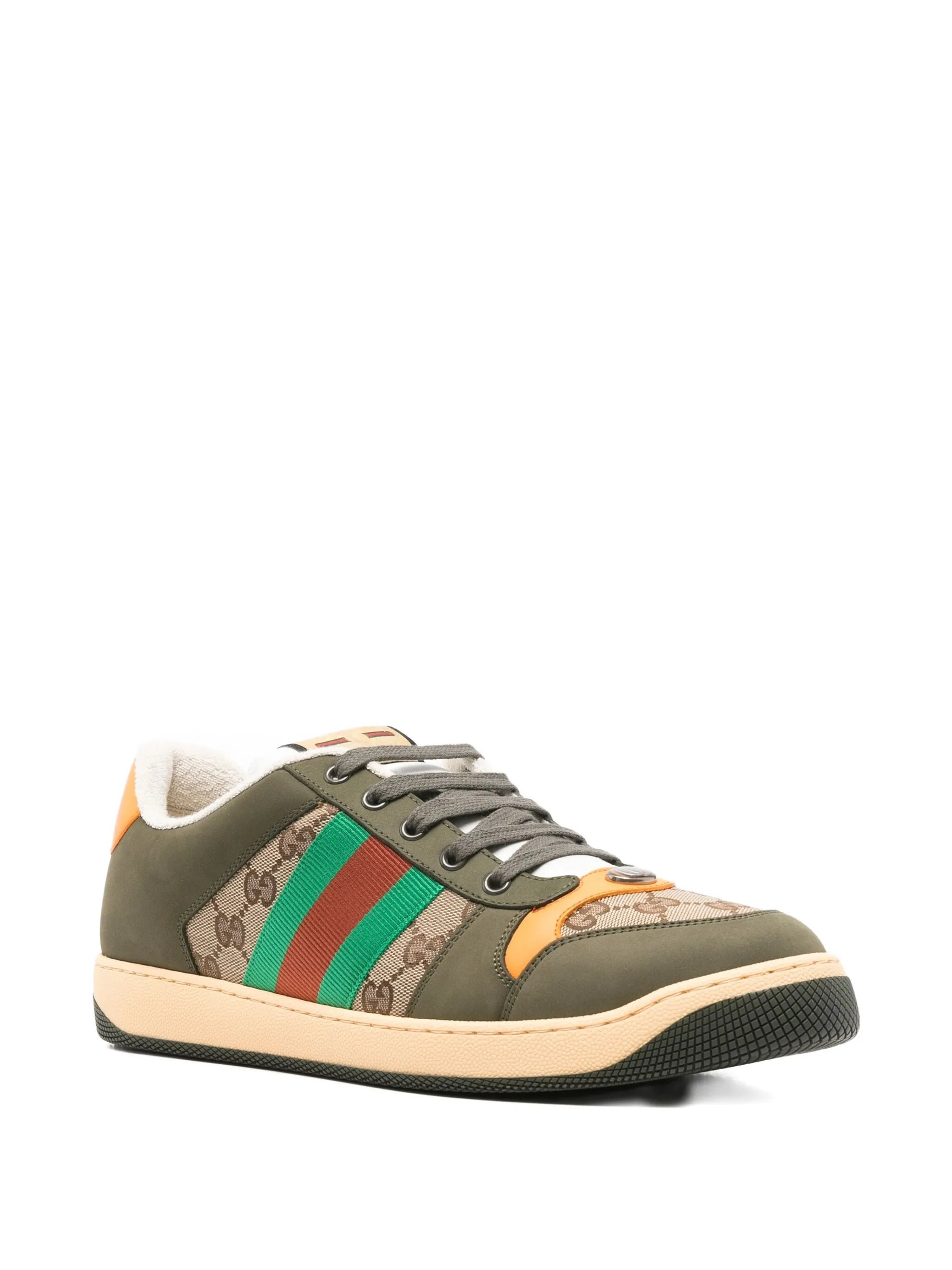 Gucci SNEAKERS L-TOP SCREENER ORIGINAL GG PRINT - 4