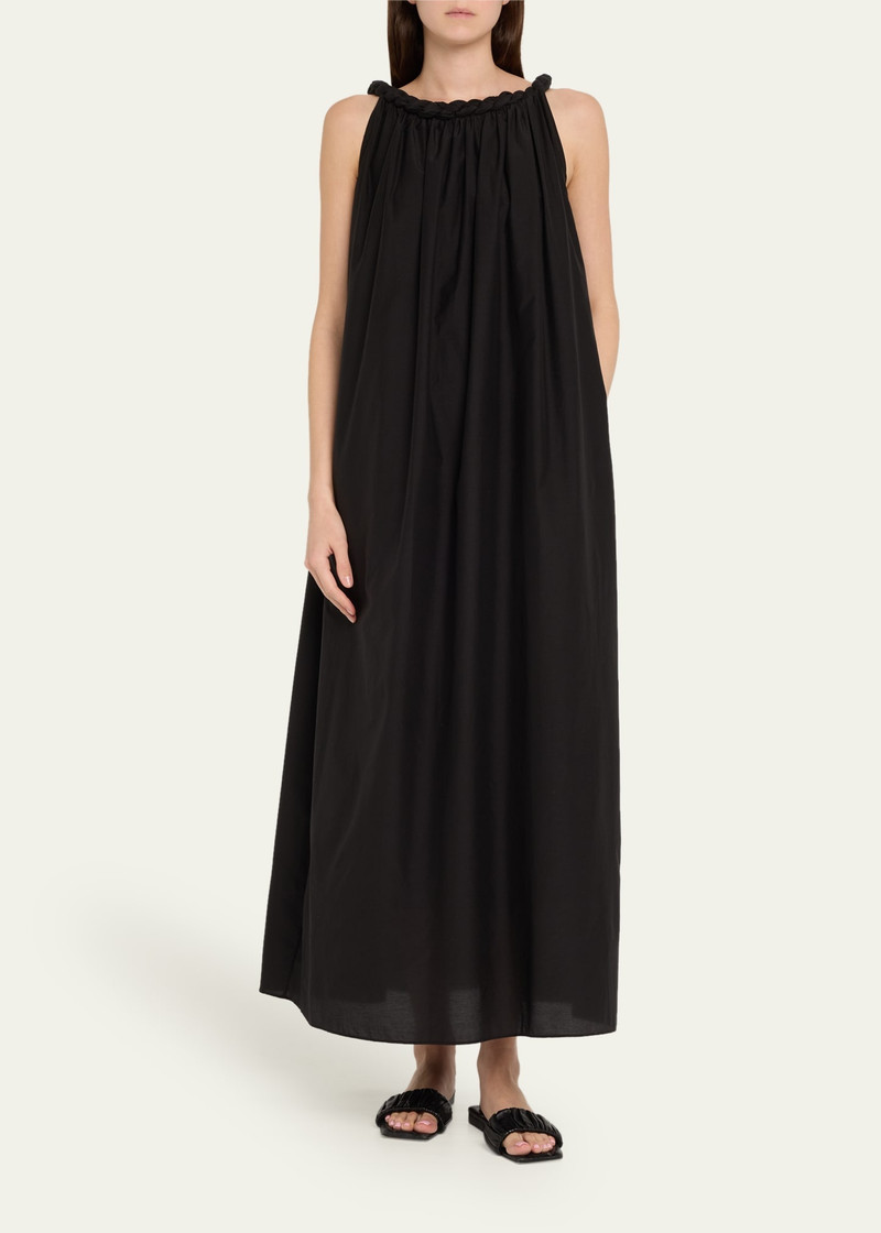 Loulou de Saison Kika Long Gathered Dress outlook