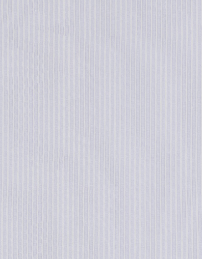 LIGHT BLUE AND WHITE STRIPED SEERSUCKER COTTON SLIM-FIT SHIRT 4