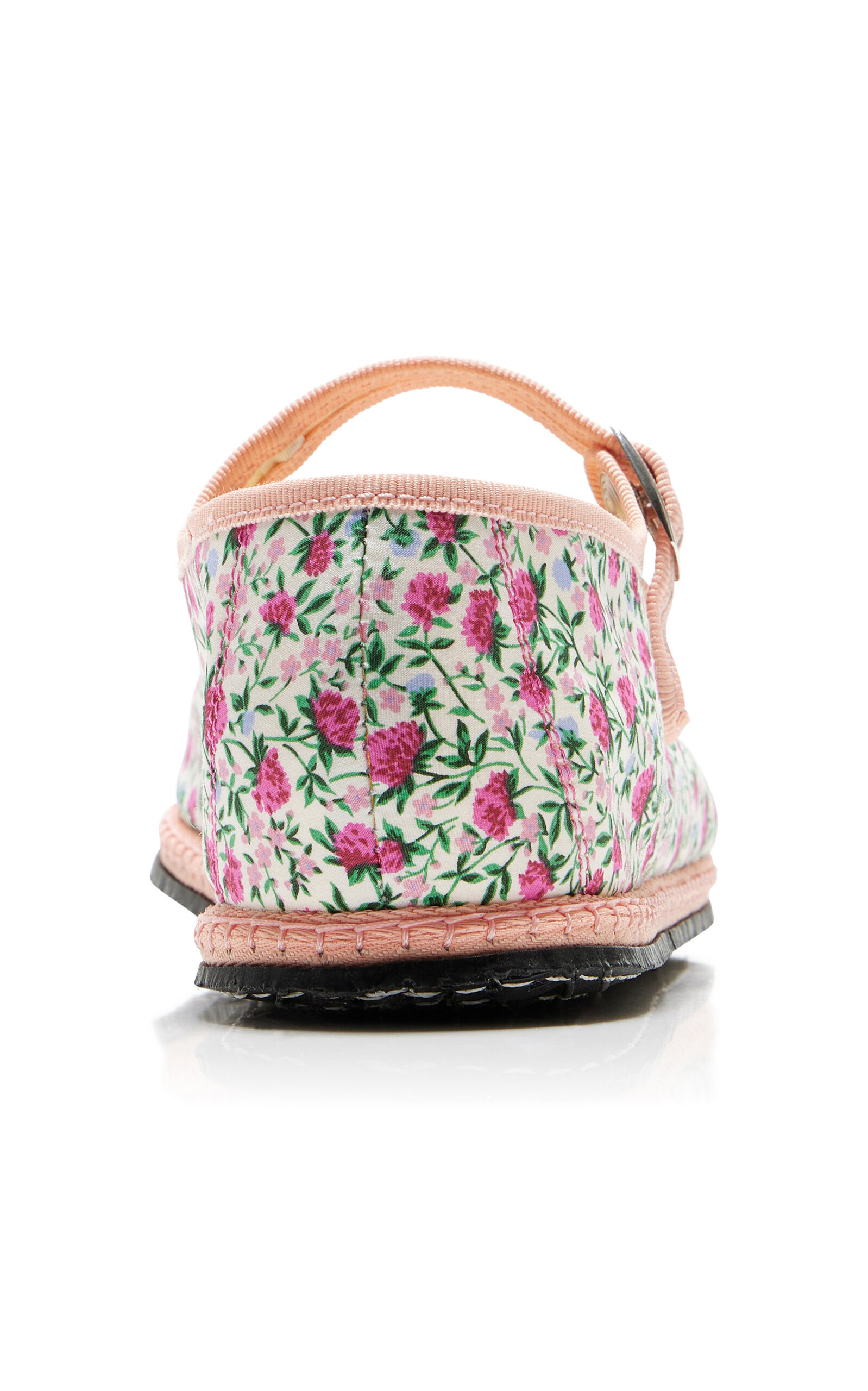 Exclusive Riviera Floral Canvas Mary Jane Flats pink - 4
