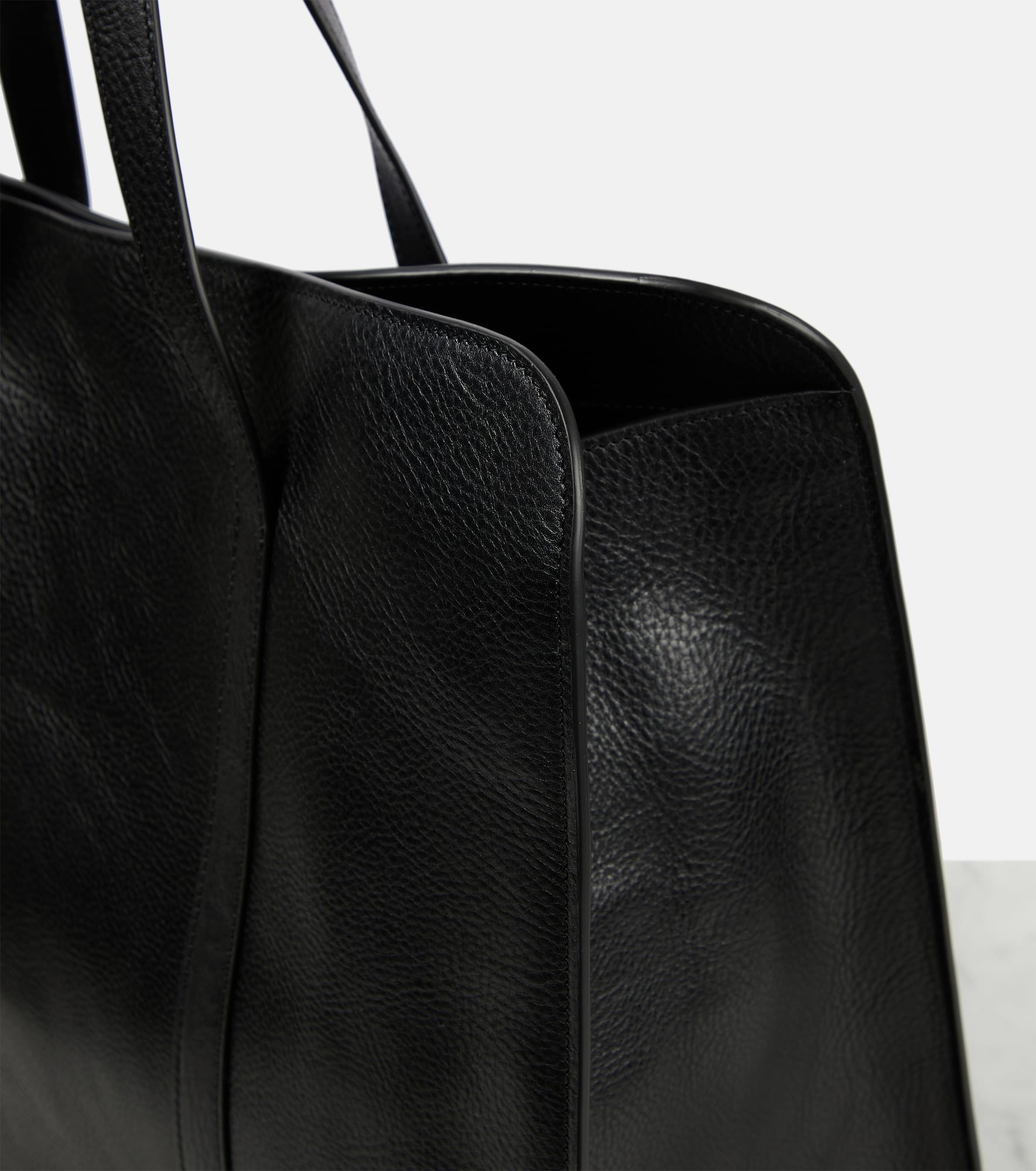 Ben leather tote bag - 6