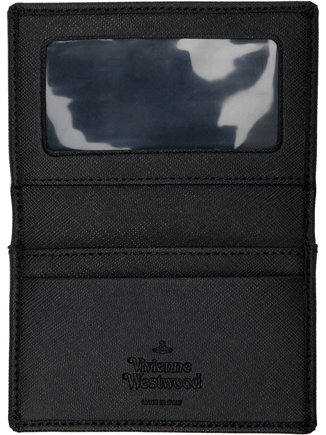 Black Saffiano Card Holder - 3