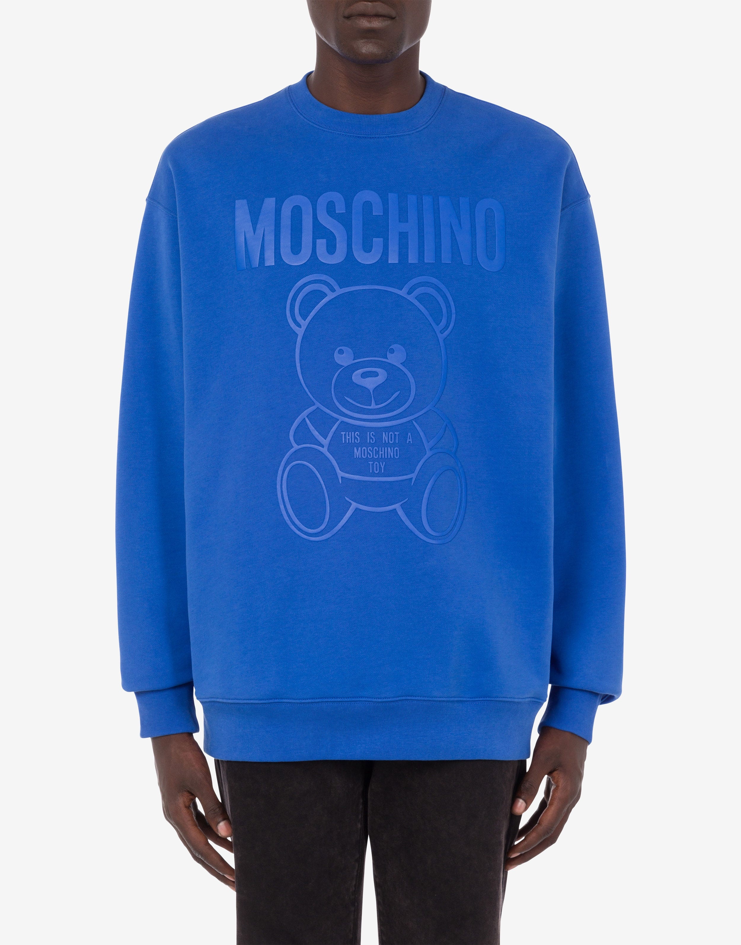 MOSCHINO TEDDY BEAR ORGANIC COTTON SWEATSHIRT - 2