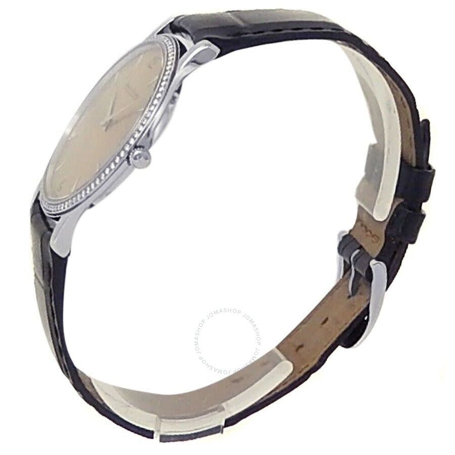 Pre-owned Jaeger LeCoultre Master Ultra Thin Ivory Dial Men's Watch Q1458401 - 2