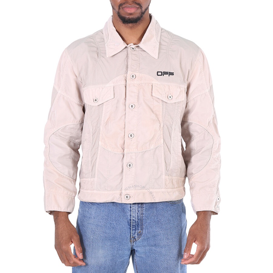 Off-White Light Grey Climb Tech Jacket - 3