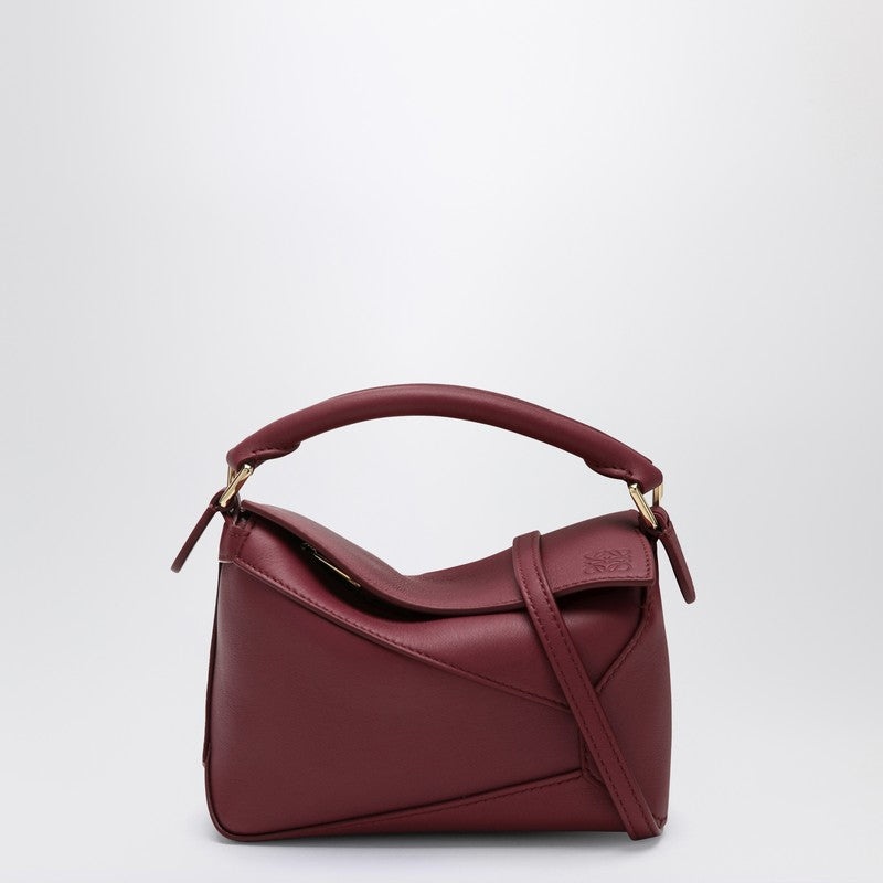 Loewe Puzzle Bag Mini Crimson-Coloured Women - 1