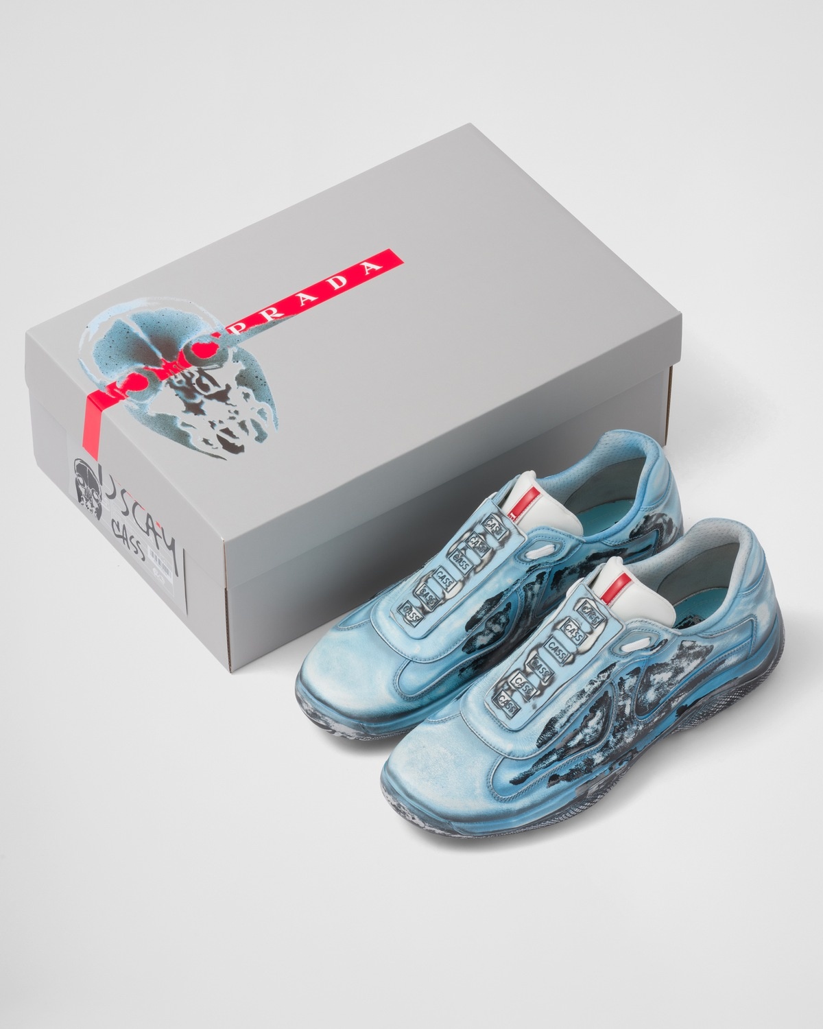 Cass x Prada America's Cup "D3cay" sneakers - 9