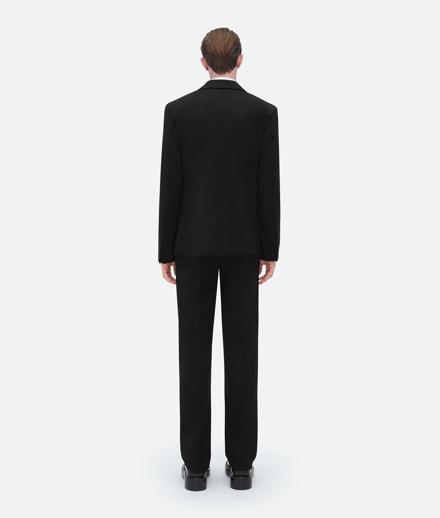 wool gabardine jacket - 3