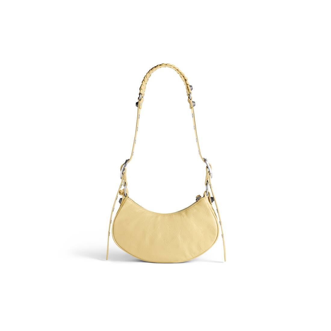 Women's Le Cagole Xs Shoulder Bag in Light Yellow - 6