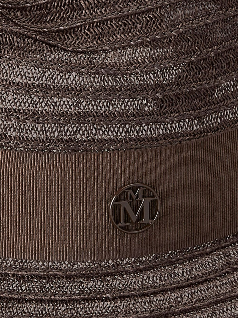 MAISON MICHEL Virginie straw fedora hat outlook