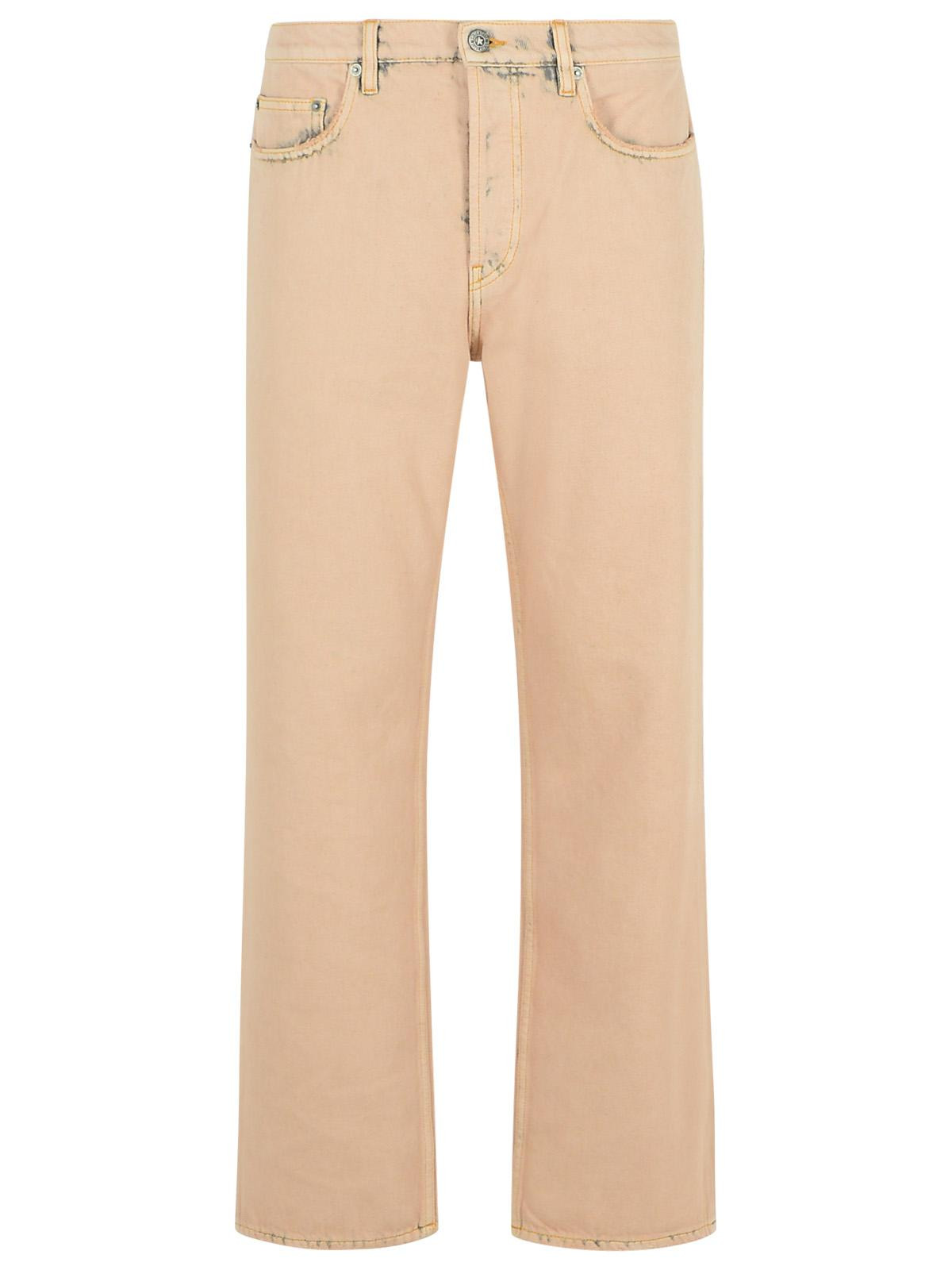 Golden Goose 'Skate' Pink Cotton Pants Men - 1