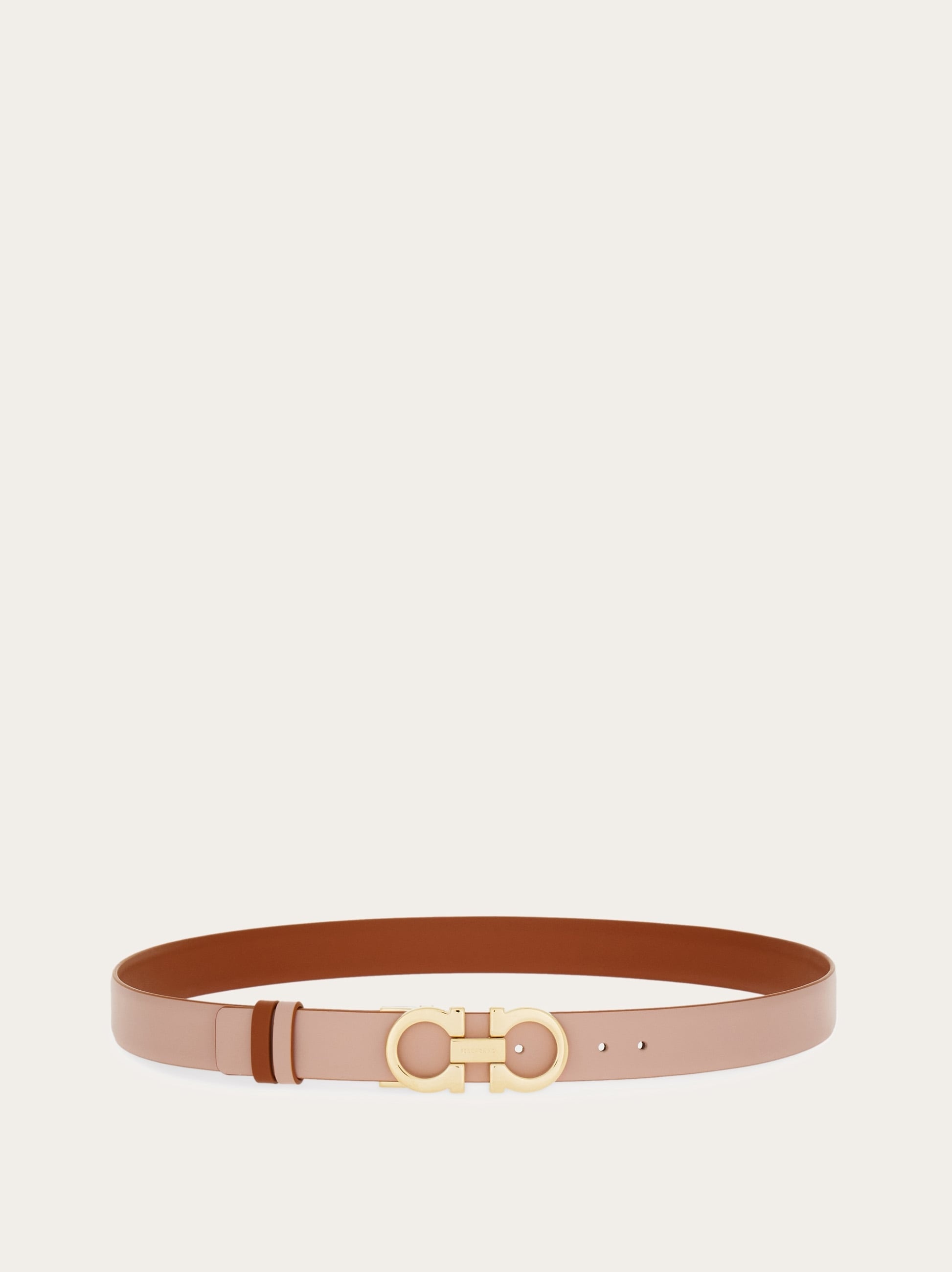 Reversible and adjustable Gancini belt - 3