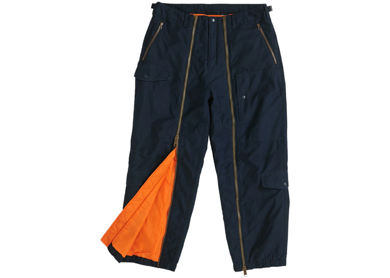 Supreme Supreme Alpha Industries Cotton Twill Flight Pant Navy outlook