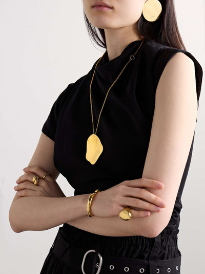Jil Sander Gold-tone necklace outlook