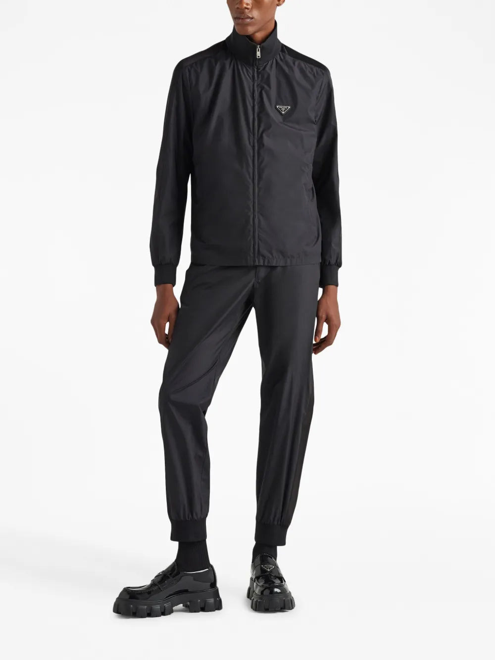 Pantalon jogging en soie et nylon - 2