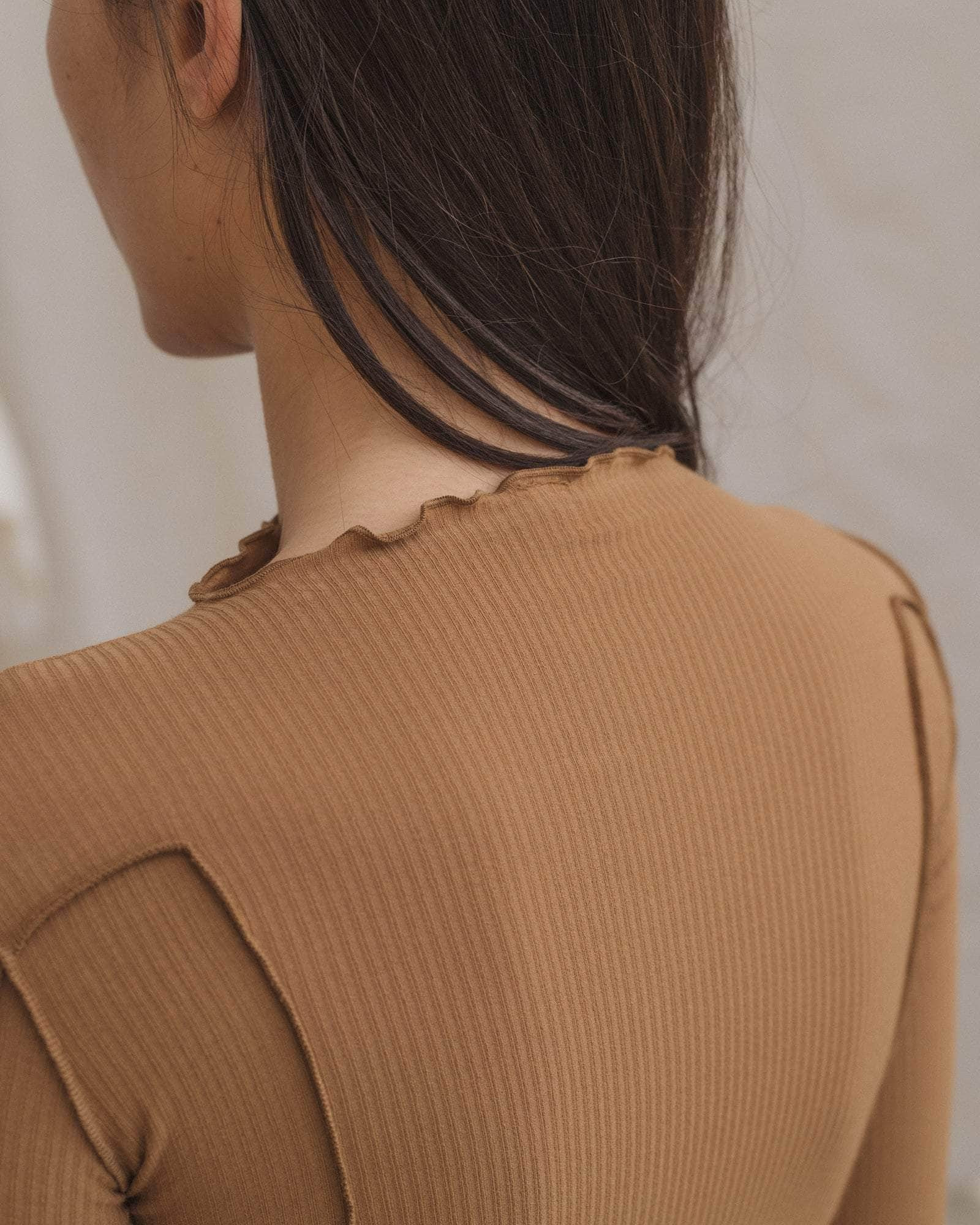 Omato Long Sleeve Tee - Fine Organic Cotton Rib - 5