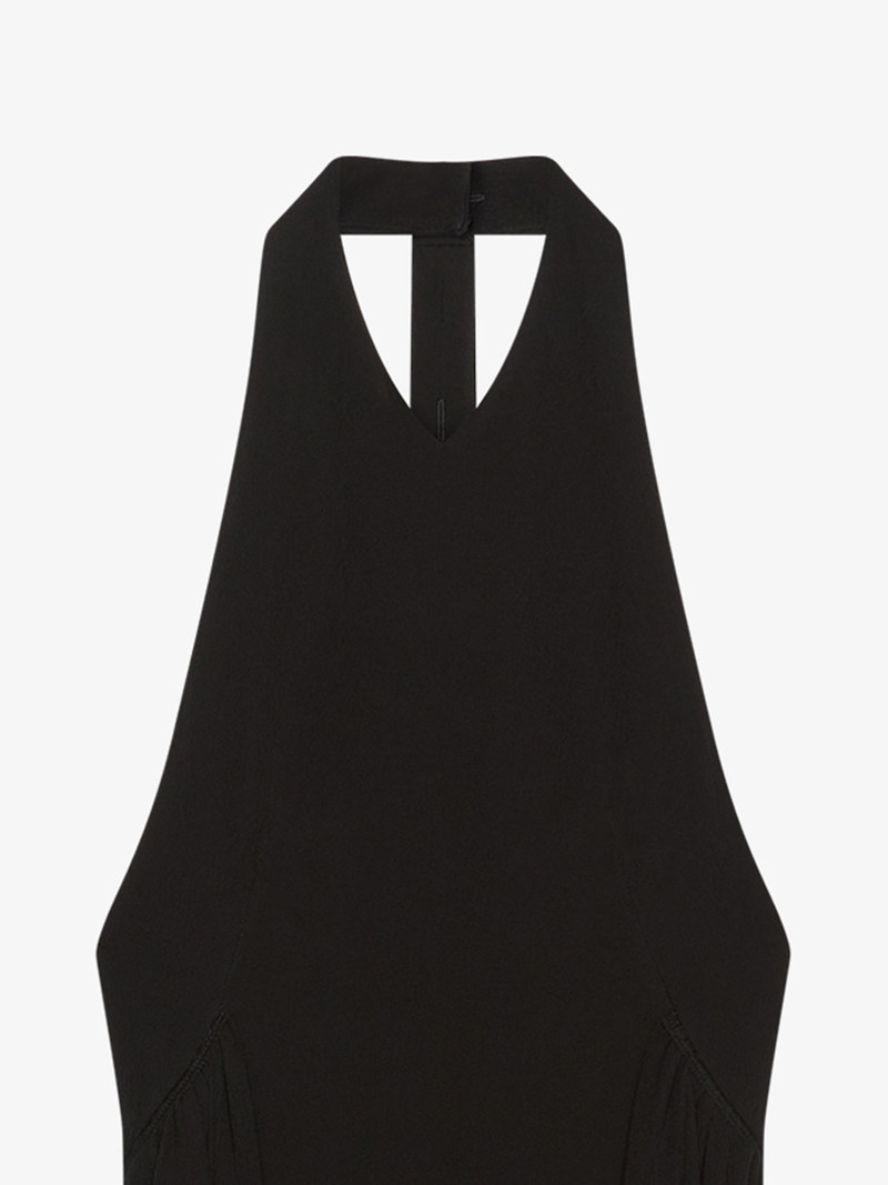 EVENING DRESS IN JERSEY WITH BUTTONS ON THE BACK 3