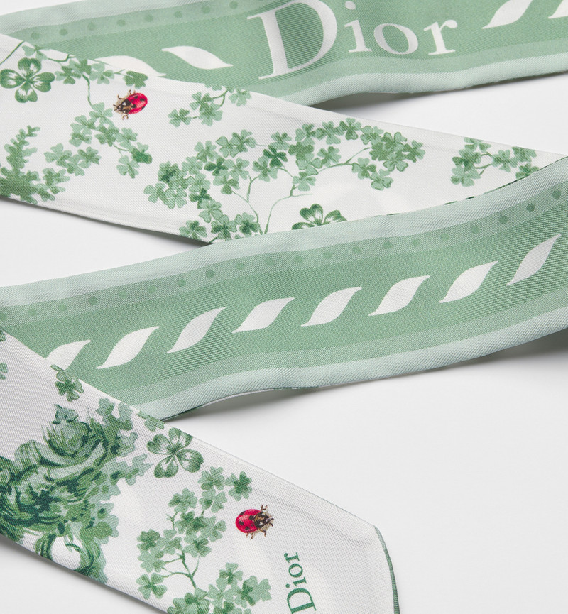 Toile de Jouy Clover Mitzah Scarf 4