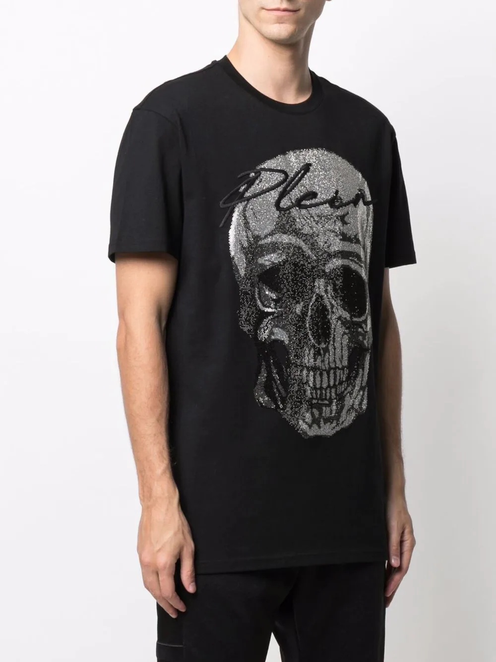 skull-print T-shirt - 3