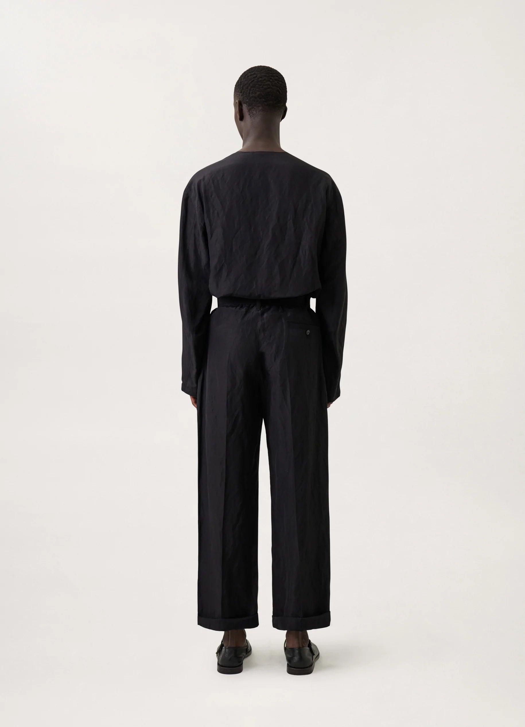 BELTED EASY PANTS
LINEN VISCOSE - 5