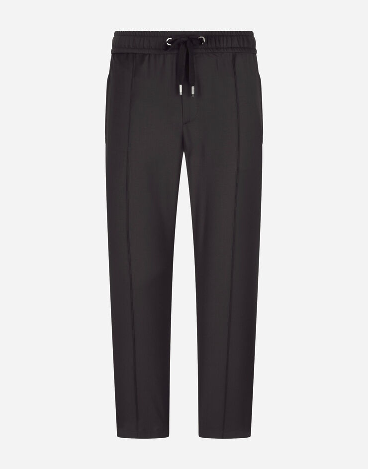 Virgin wool jogging pants - 3