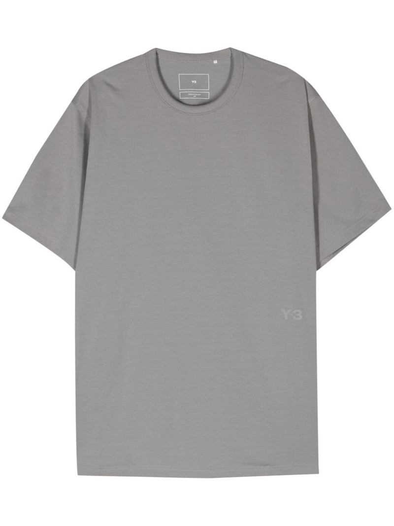 logo-print cotton-blend T-shirt 1