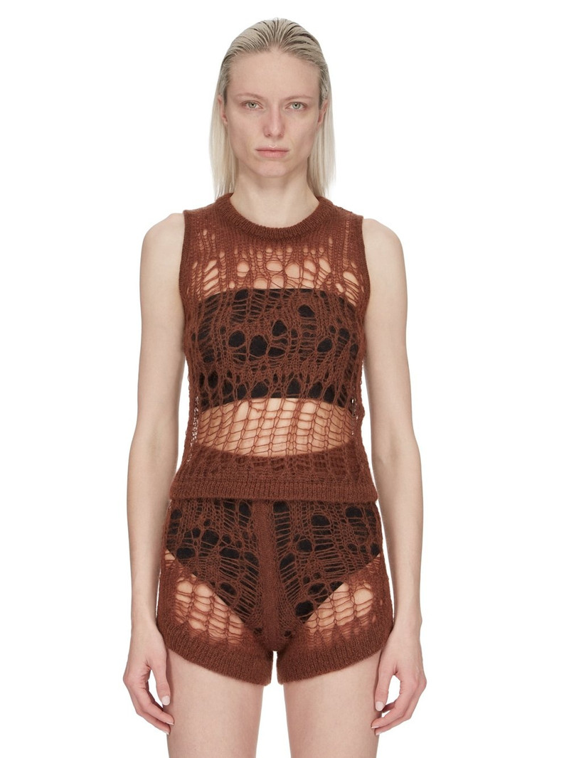 Spider open-knit tank top 1