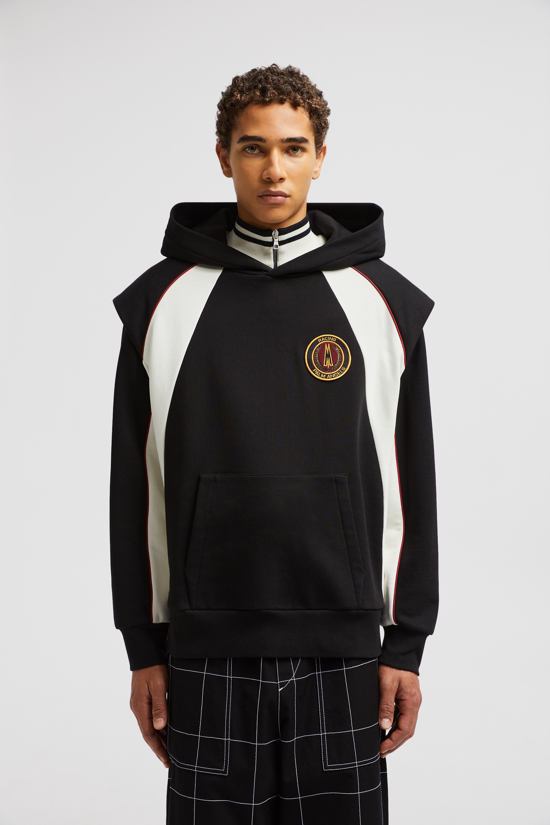 Moncler x Palm Angels Logo Cotton Hoodie - 9