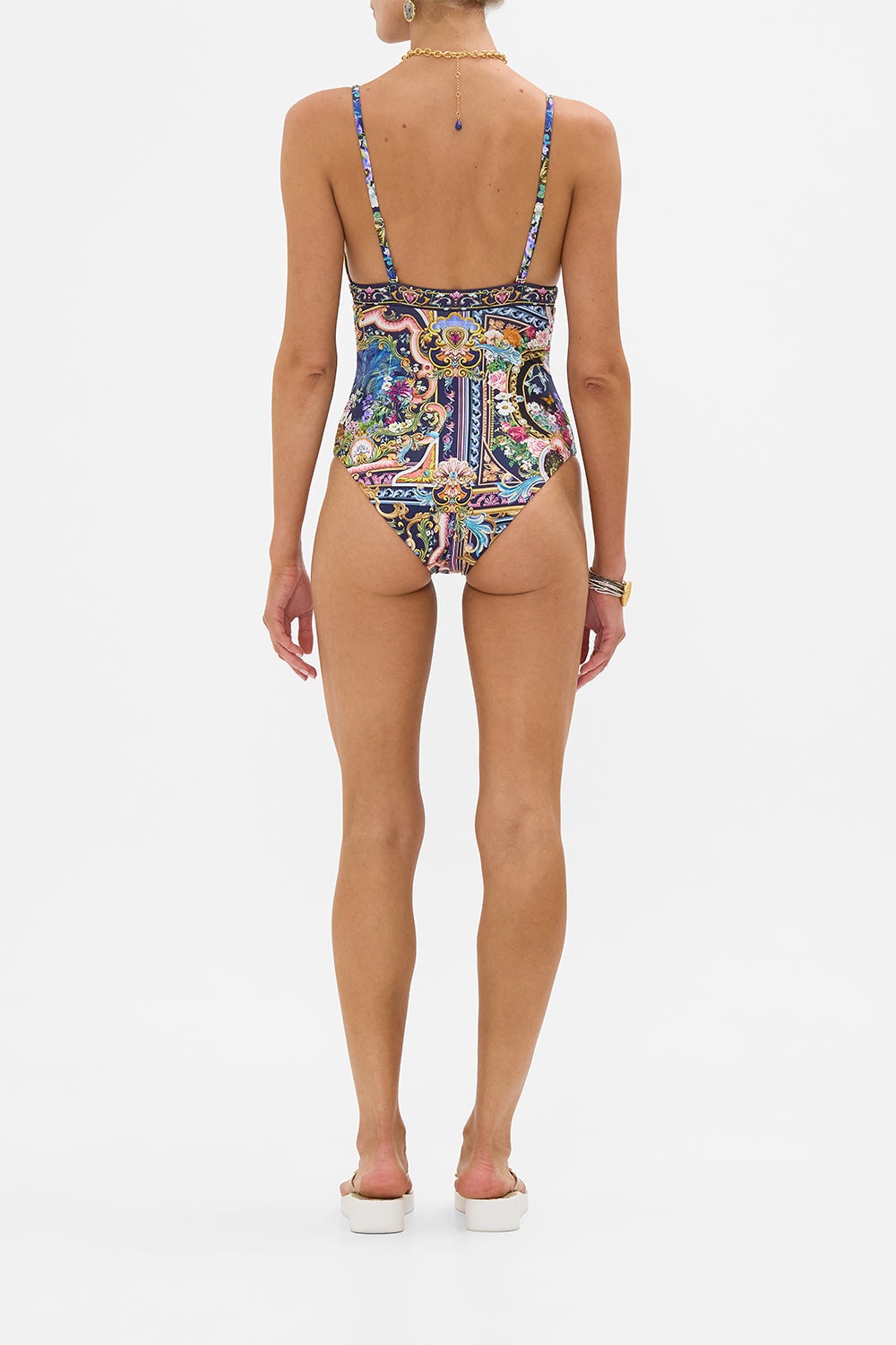 HIGH TRIANGLE ONE PIECE WITH FRONT TRIM - 3