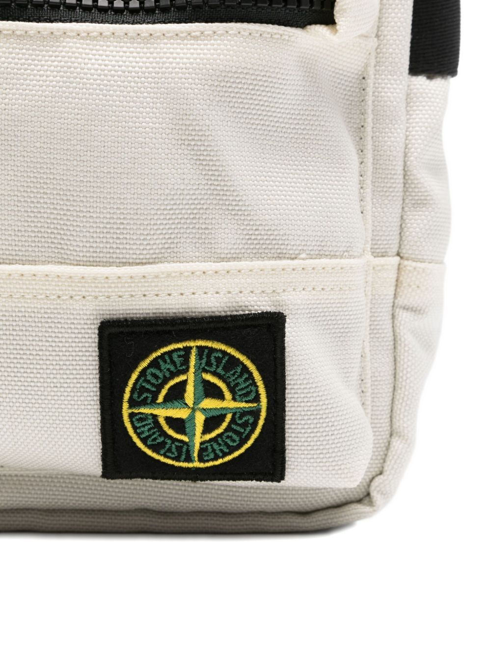 logo-patch messenger bag - 4