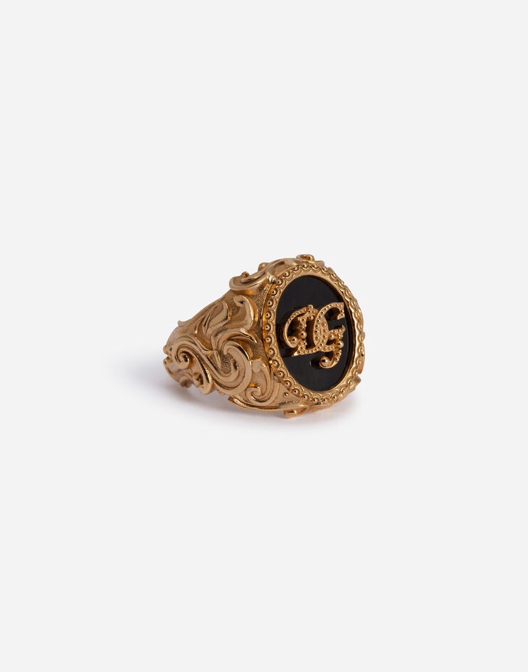 Metal ring with DG logo - 2