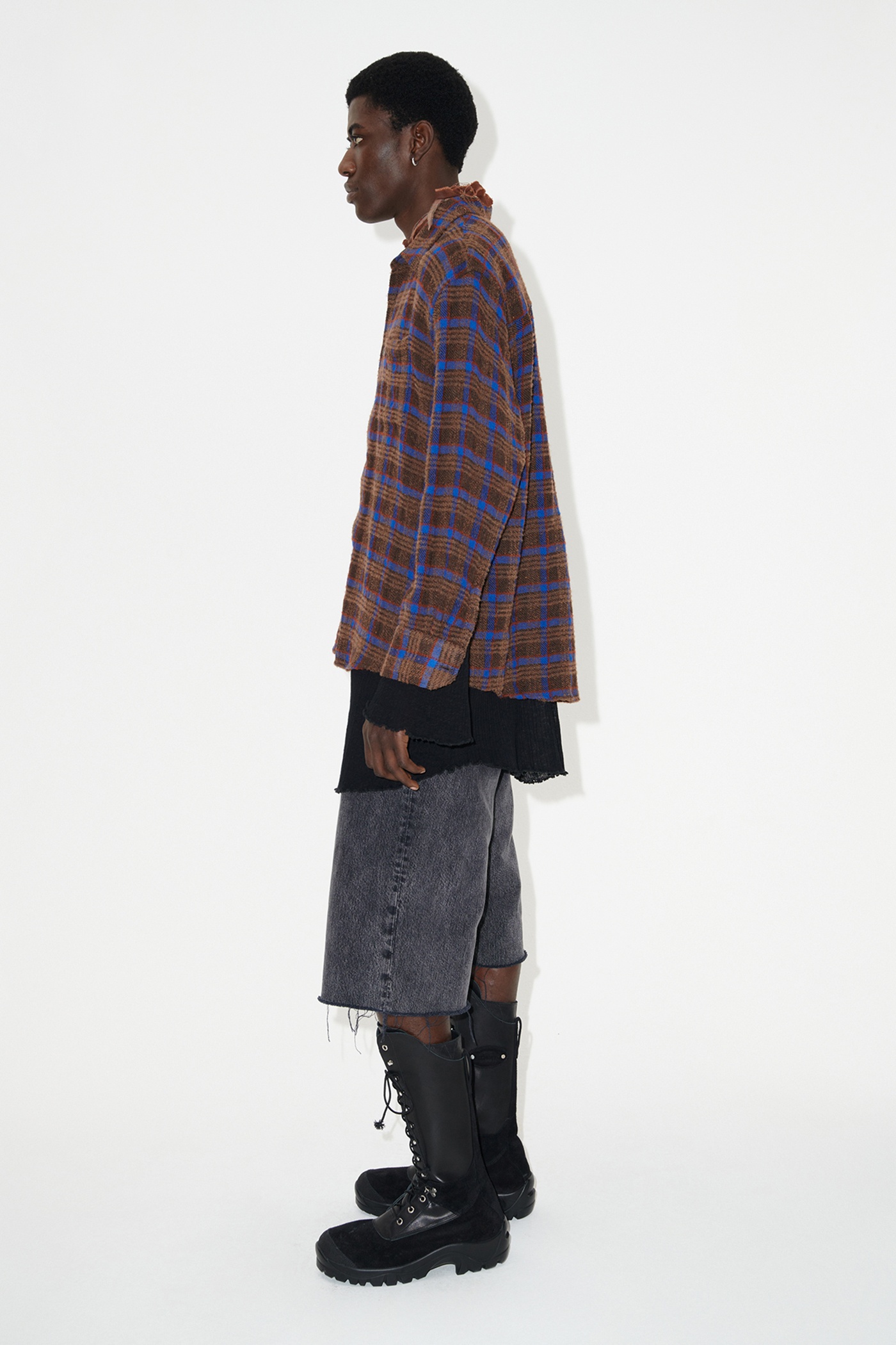 Above Shirt Brown Pankow Check - 6
