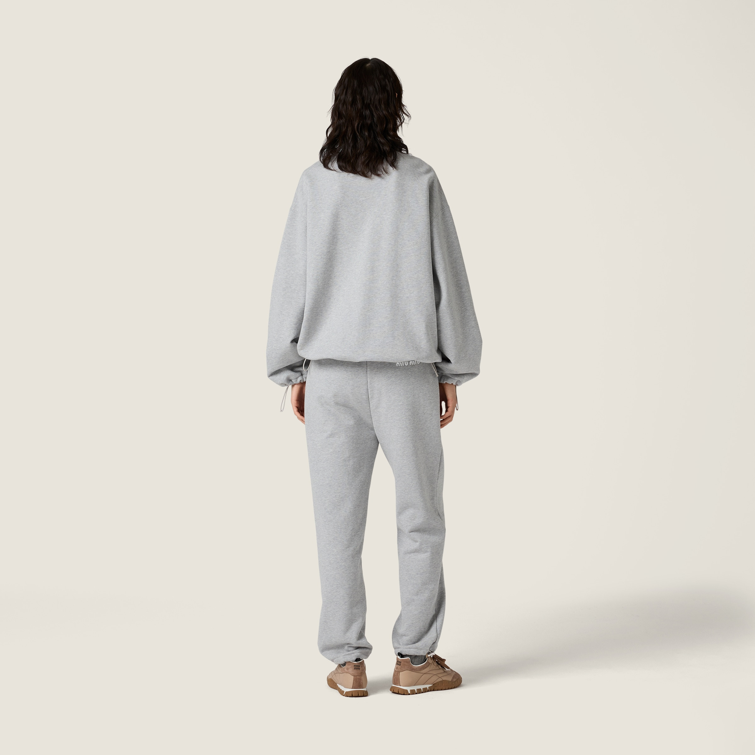 Cotton fleece pants - 3
