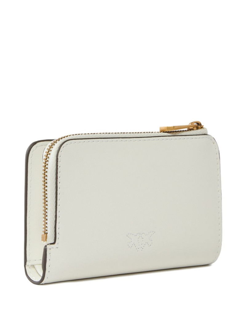 PINKO mini Love Birds leather wallet outlook