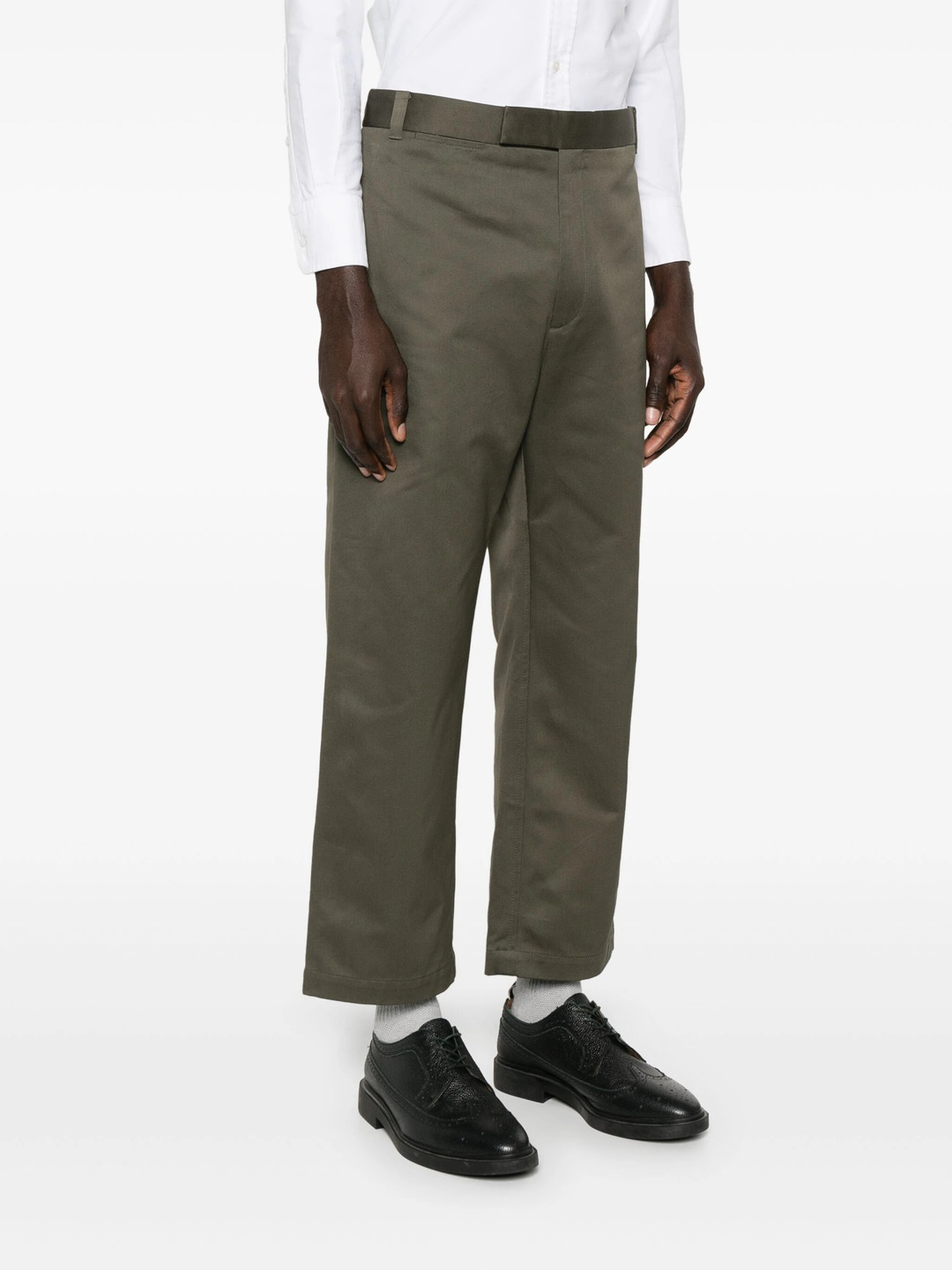 Unconstructed Straight Leg Pants - 3