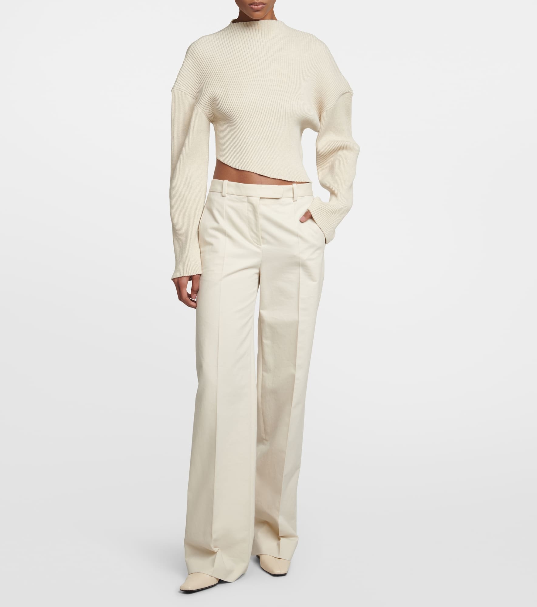 Danana ribbed-knit cotton jersey top - 2
