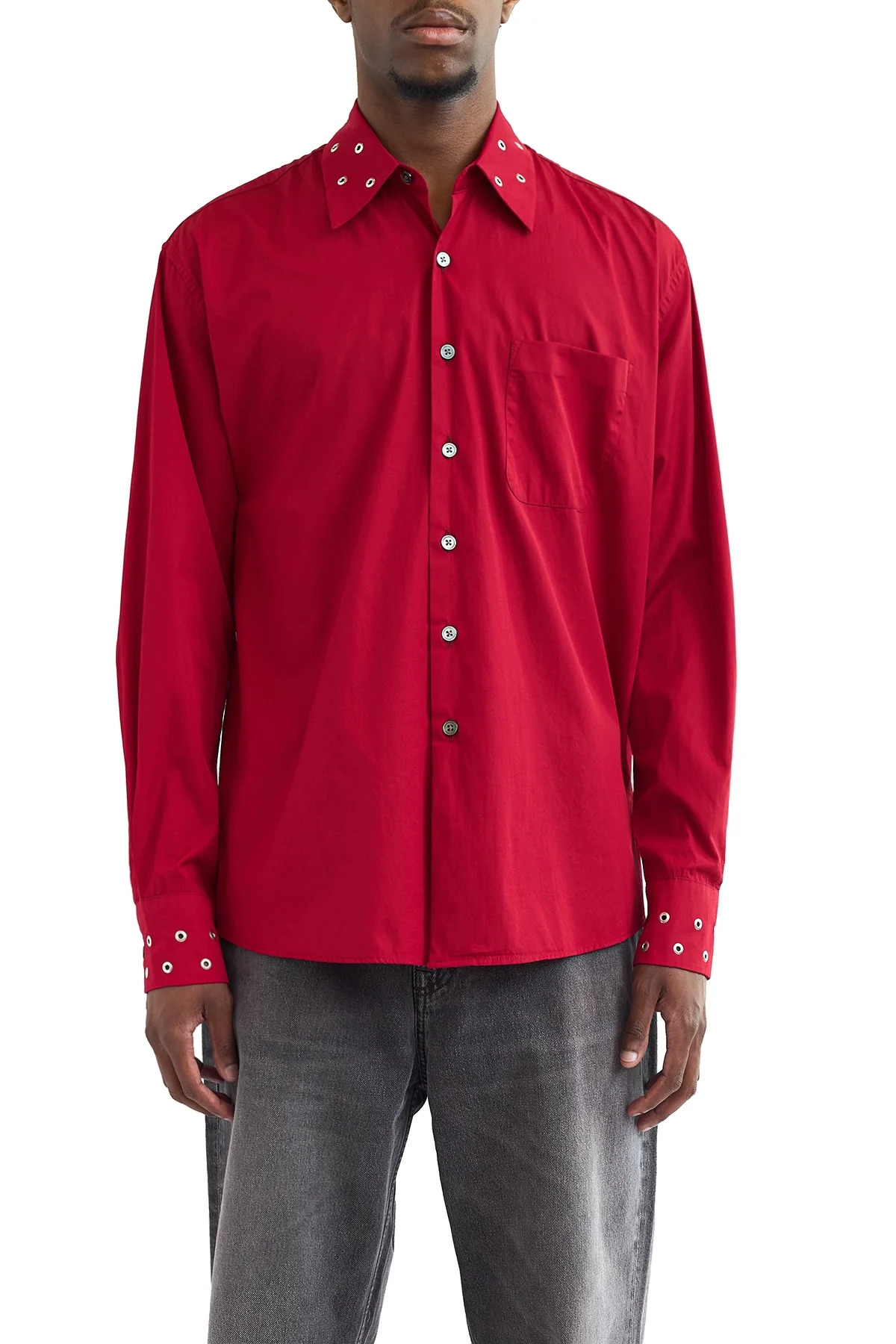 Our Legacy Above Shirt Red - 4