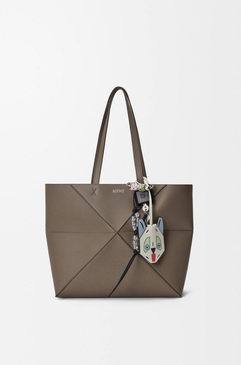 Futurist Cat keyfob in calfskin 4