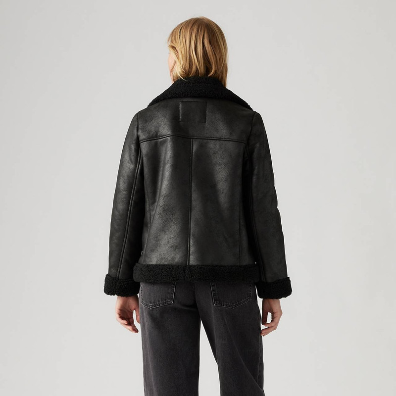 Levi's FAUX SHEARLING MOTO JACKET outlook