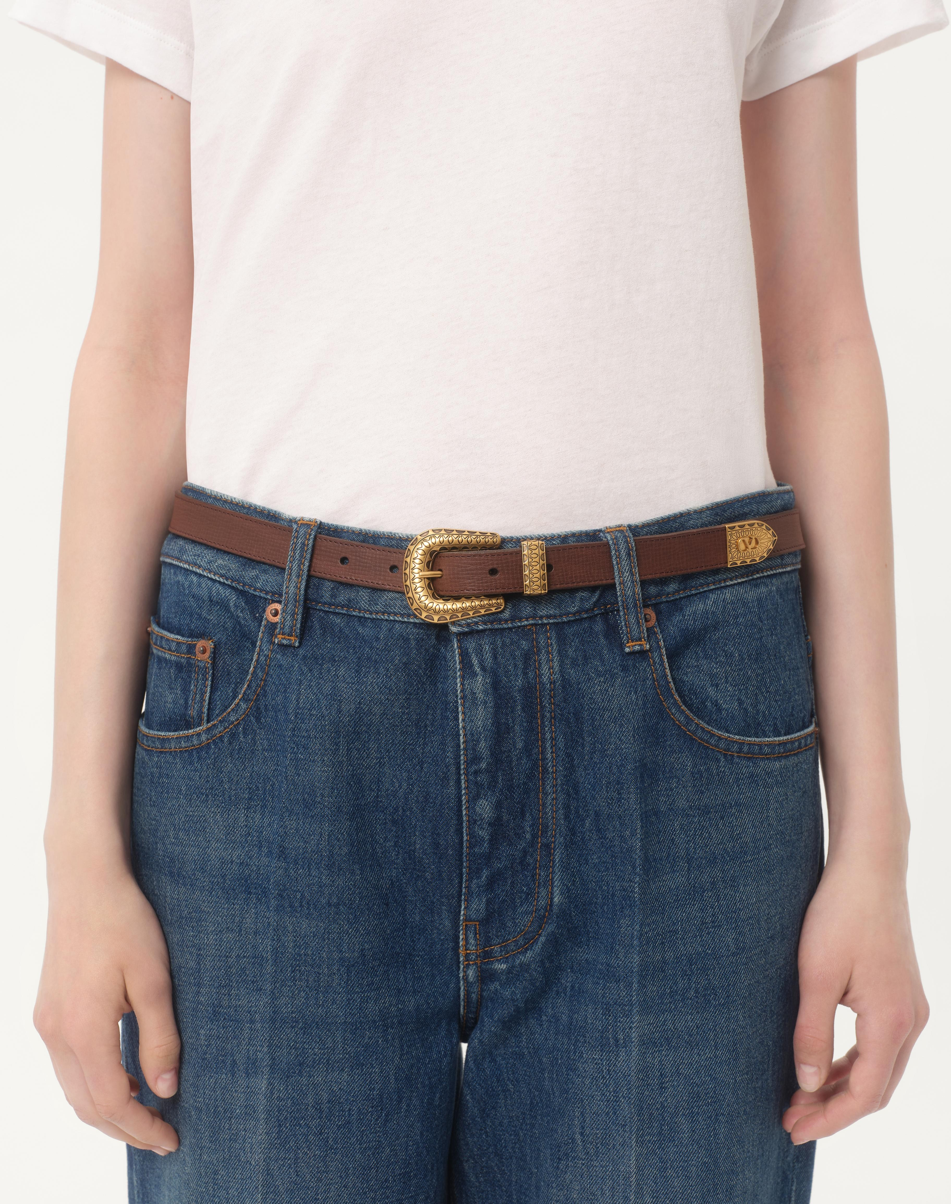 VLOGO SIGNATURE CALFSKIN BELT 20 MM - 2