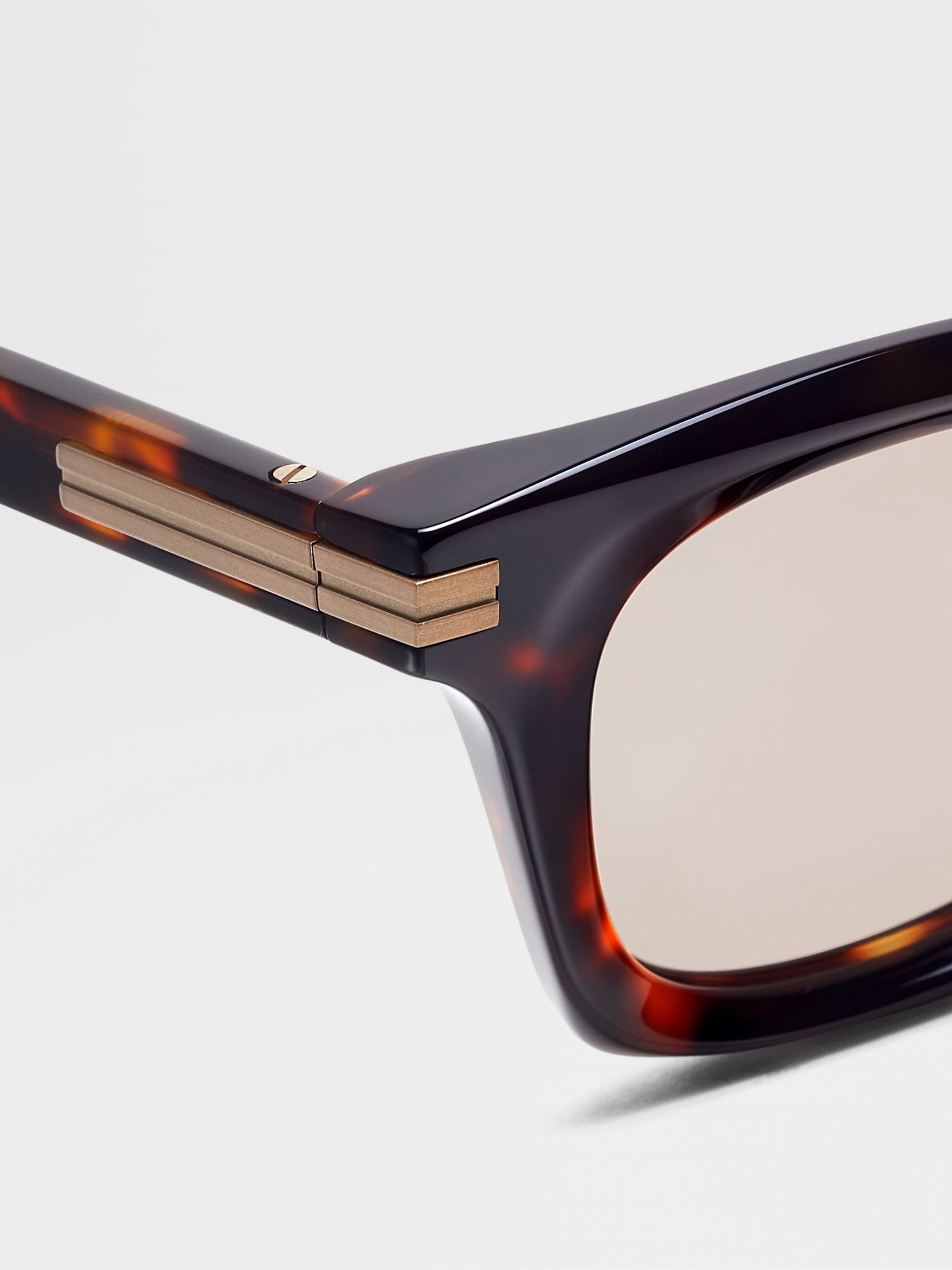 HAVANA BROWN ACETATE SUNGLASSES - 2