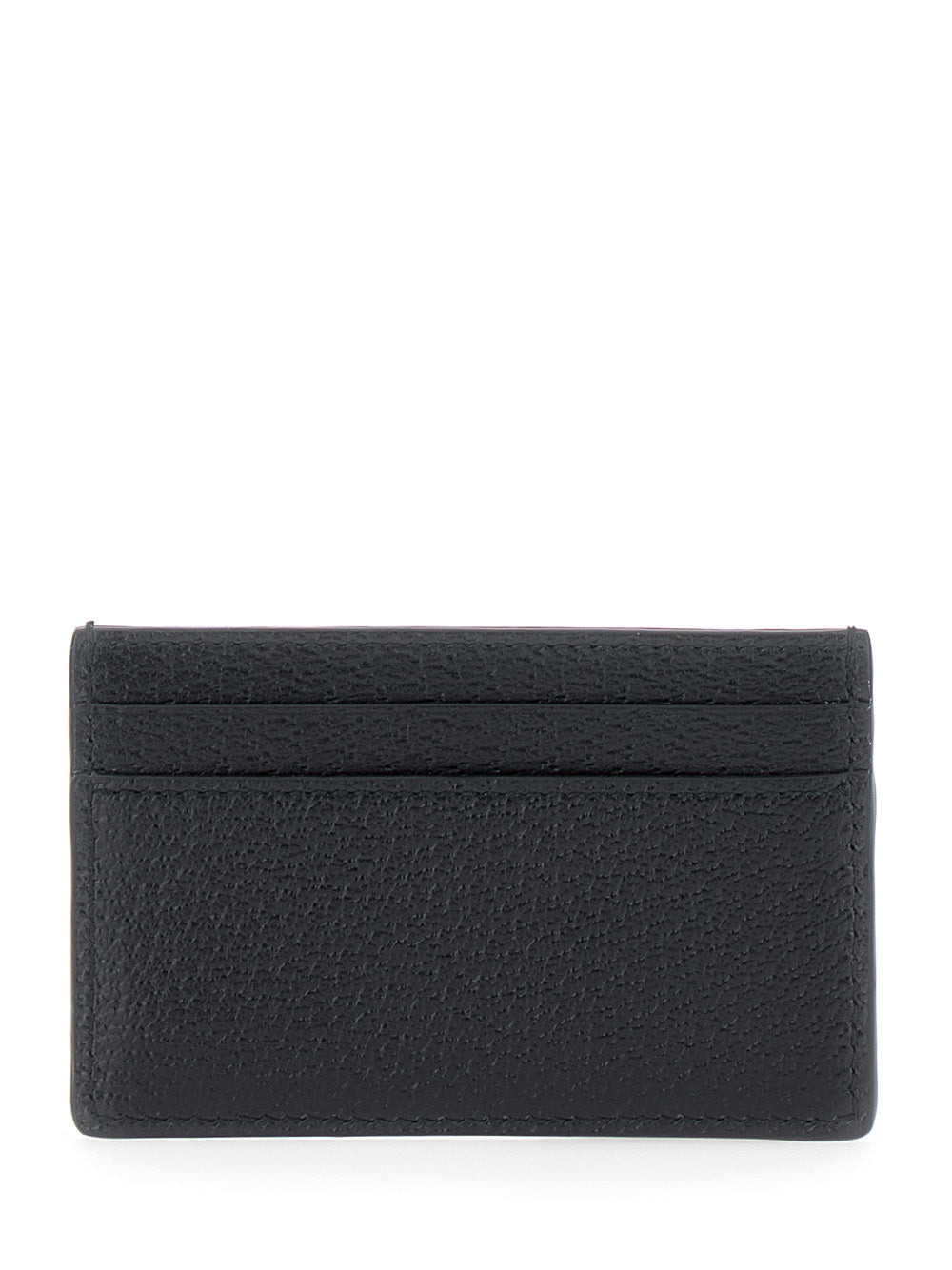 Gucci Men Black 'Gg Marmont' Cardholder With Aged-Gold Logo In Leather Man - 4