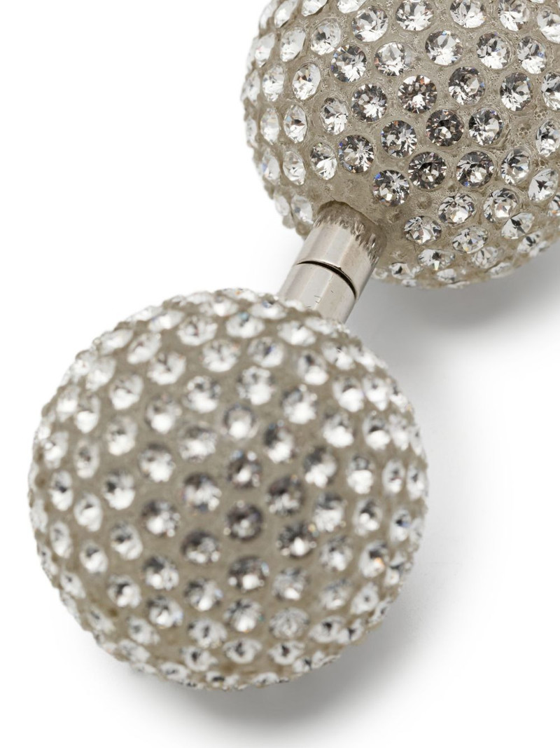COPERNI crystal-embellished sphere earrings outlook