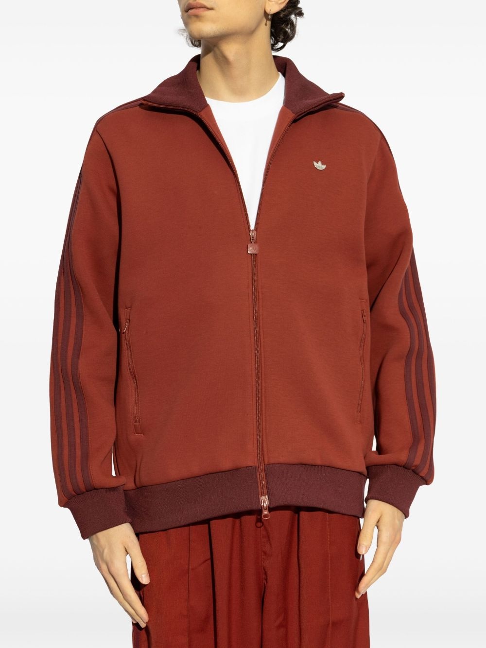logo-plaque sweatshirt - 3