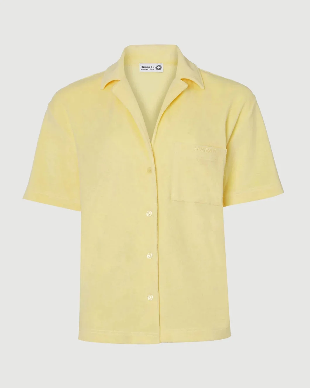 TERRY TOWELLING CUBAN SHIRT - 1