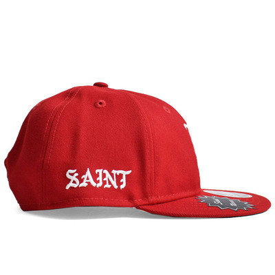 SAINT M×××××× RETRO CROWN 9FIFTY MX LOGO CAP (RED) outlook