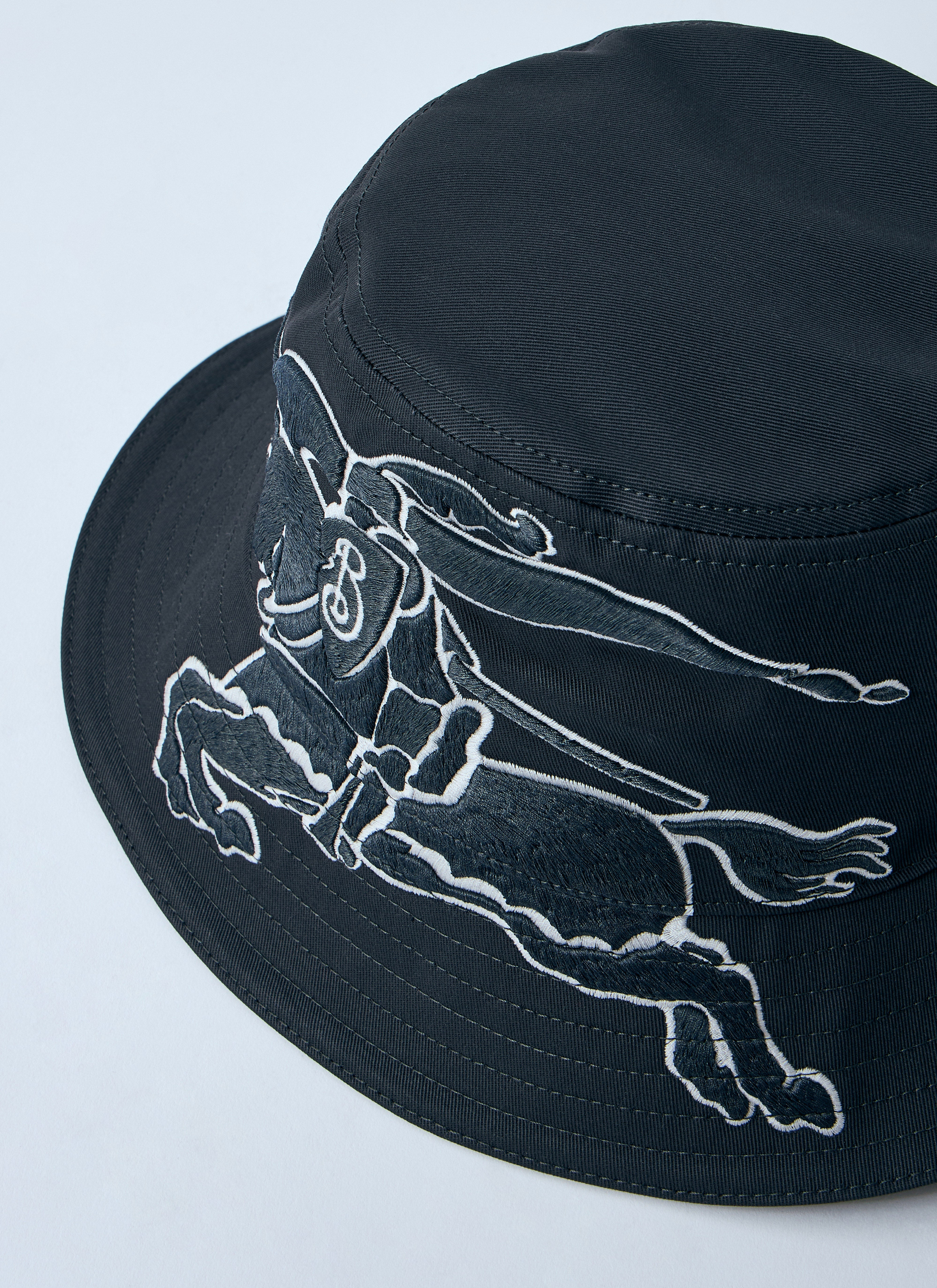 Burberry Men Logo Motif Bucket Hat - 2