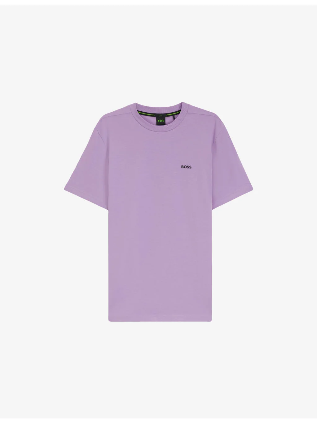 Brand-Print Regular-Fit Stretch-Cotton T-Shirt - 1