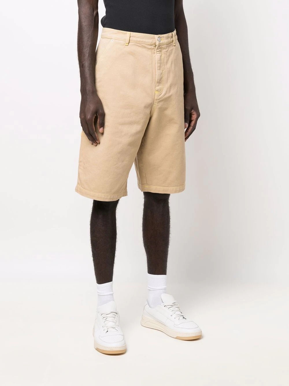 logo-patch Bermuda shorts - 3