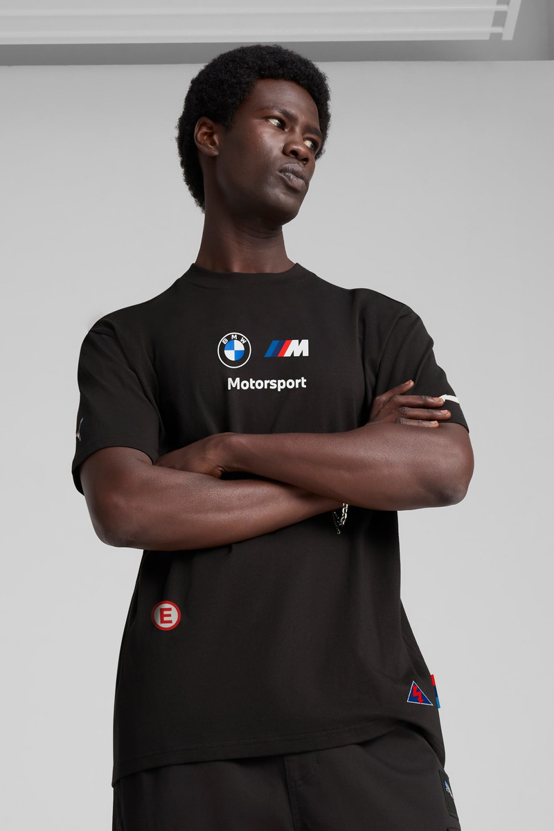 PUMA BMW M Motorsport Badge Men's Tee outlook